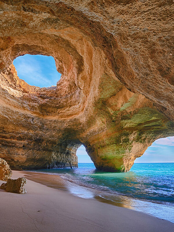 Cave in Algarve, Portugal